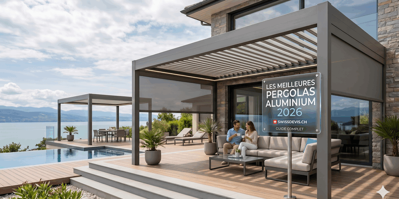 Les meilleures pergolas aluminium 2026